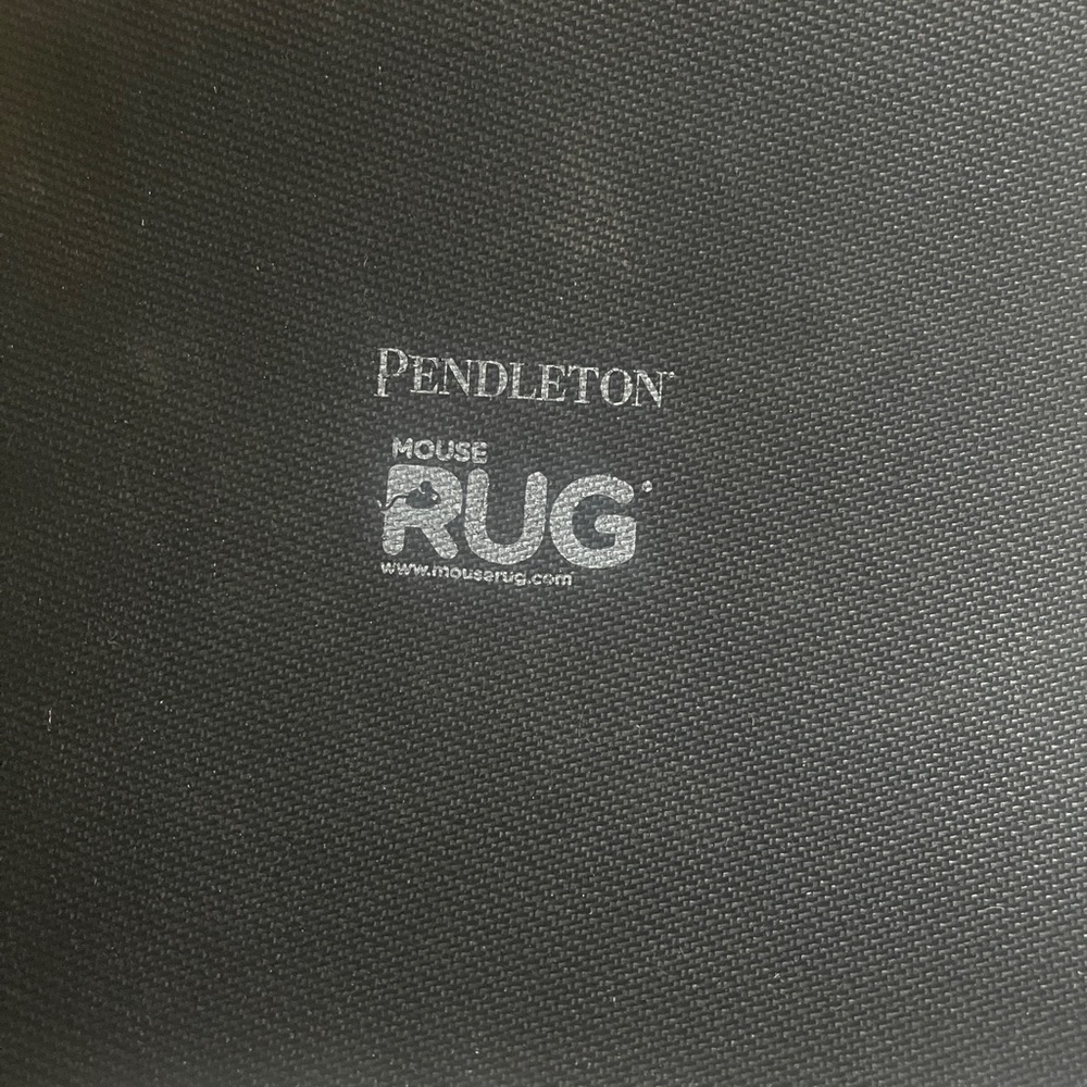 Pendleton Desktop Mouse Rug Aztec Southwestern Pattern W/ Fringe - Picture 3 of 3